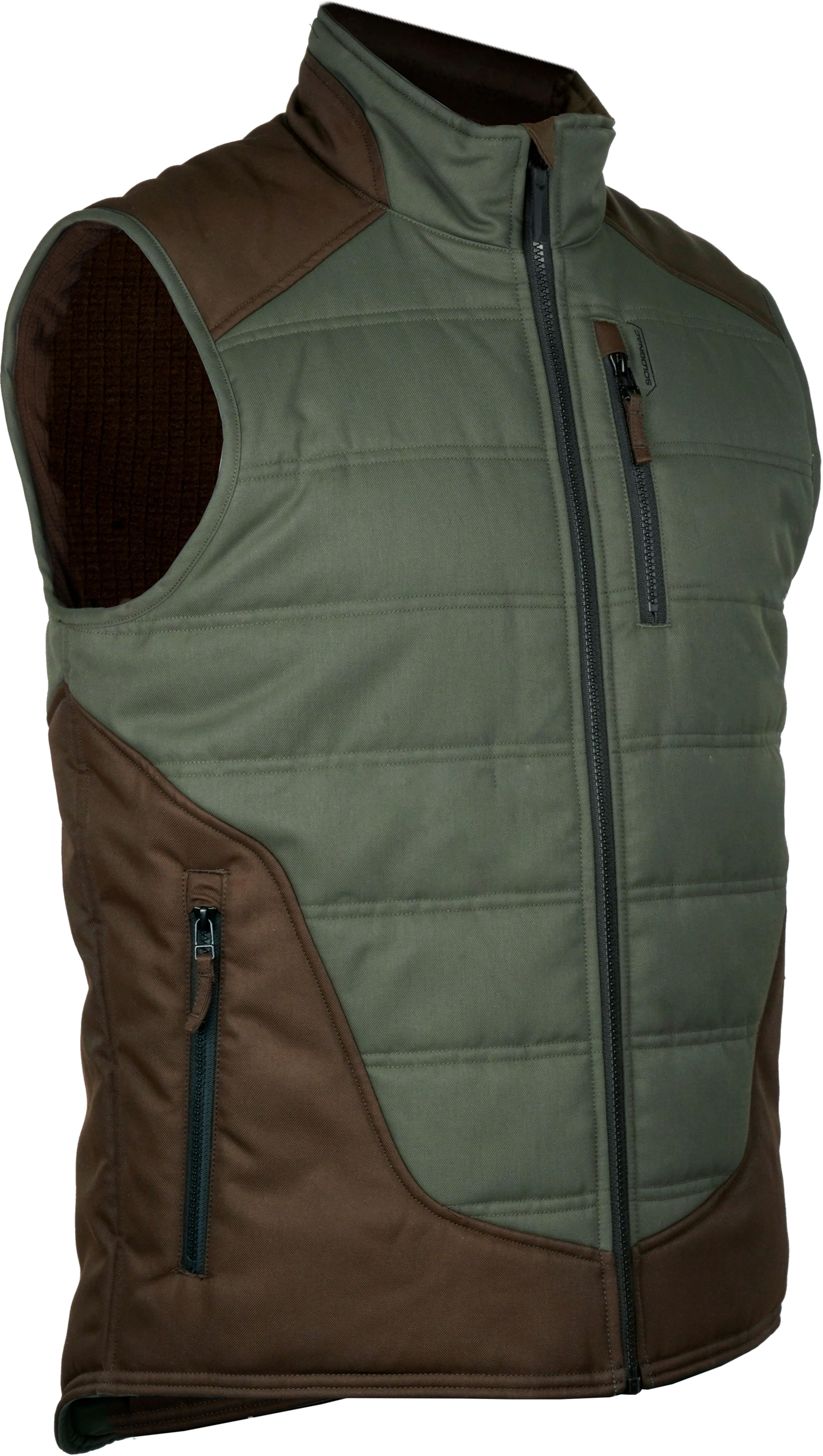 SOLOGNAC Decathlon - Gilet caccia caldo 500 verde -