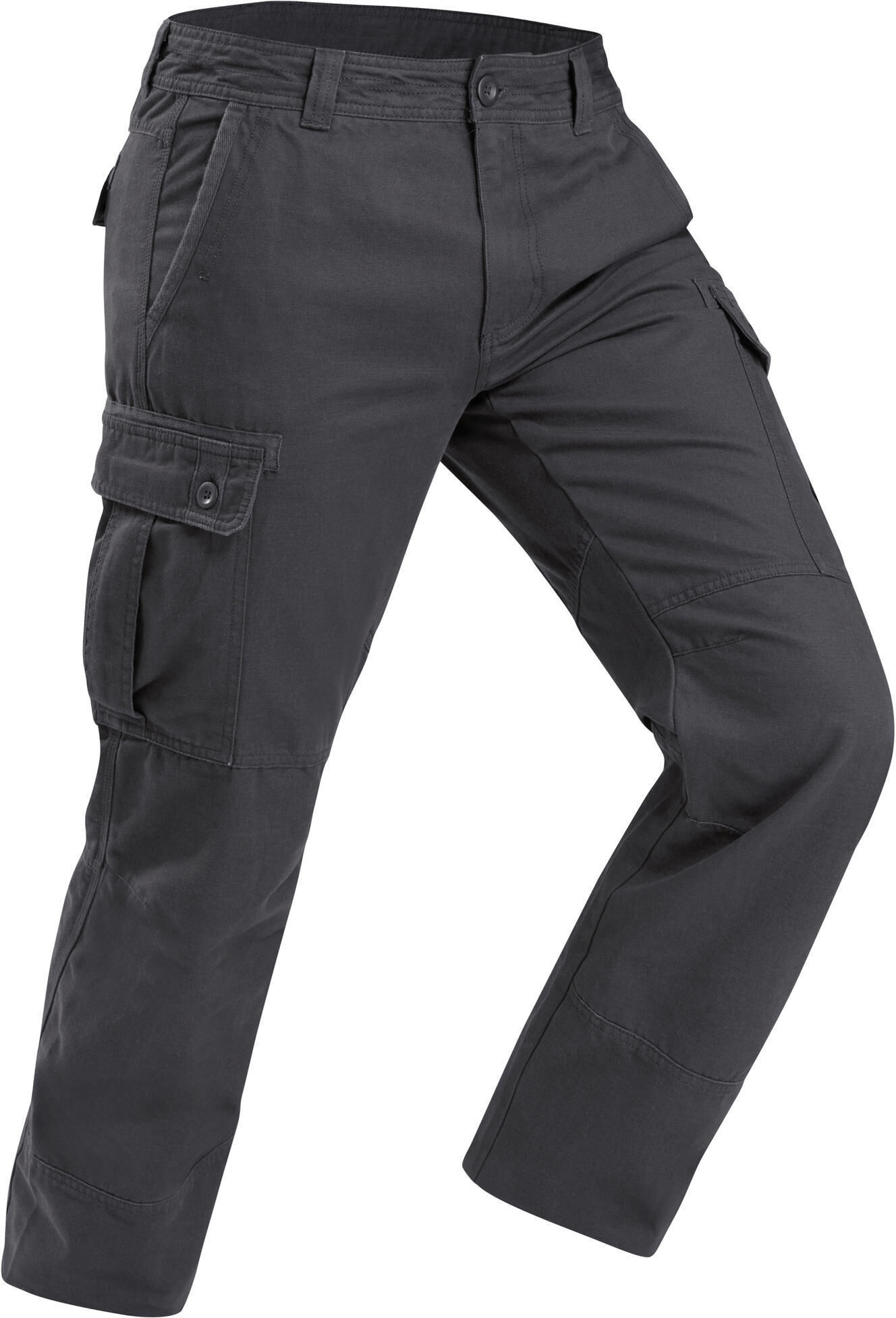 FORCLAZ Pantaloni trekking cargo uomo TRAVEL100 WARM