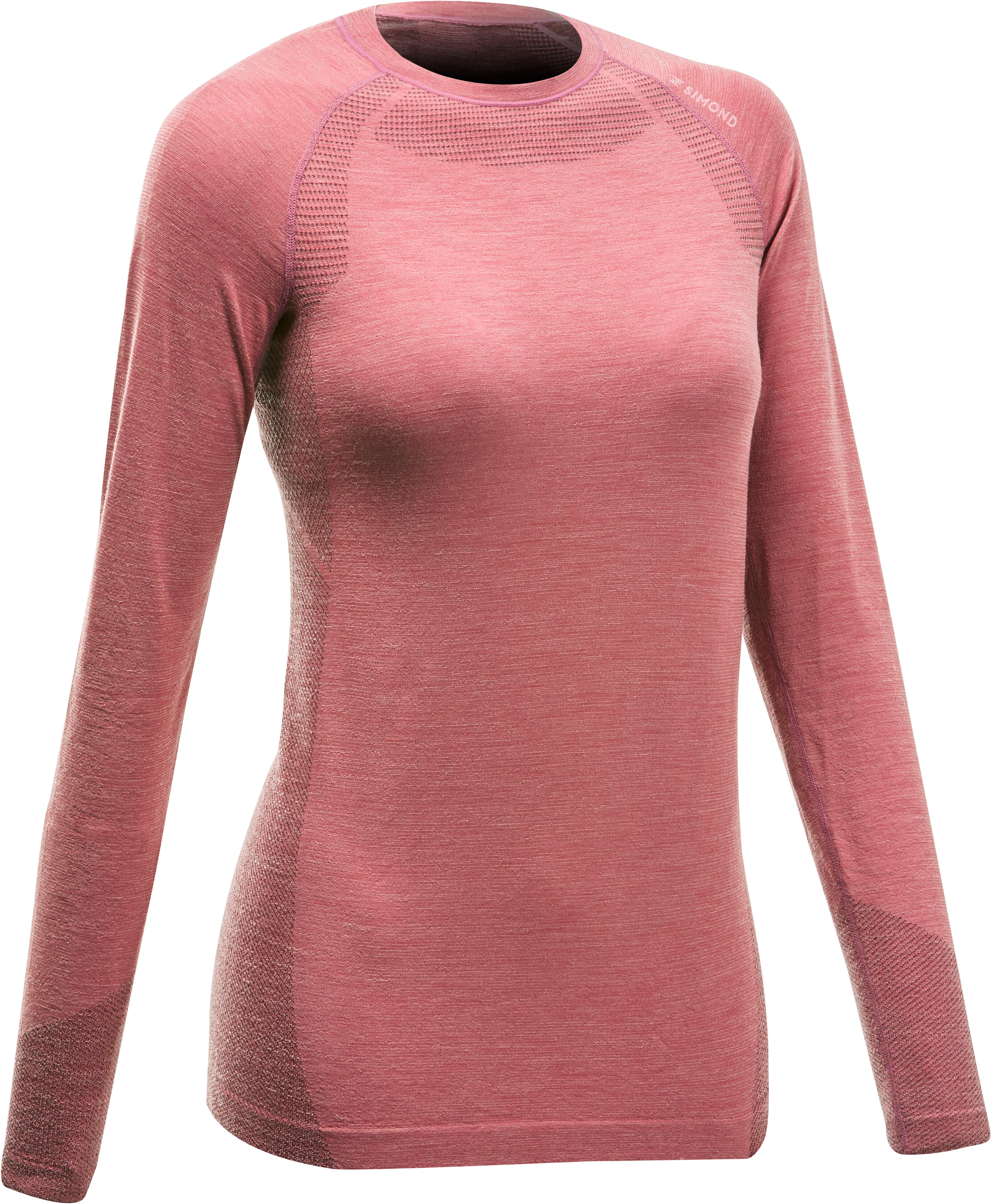 SIMOND T-shirt alpinismo e arrampicata donna SEAMLESS WOOL ALPINISM