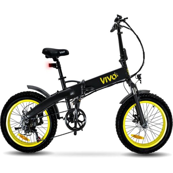 vivobike bici pieghevole elettrica a pedalata assistita  vf 21 fatbike 20