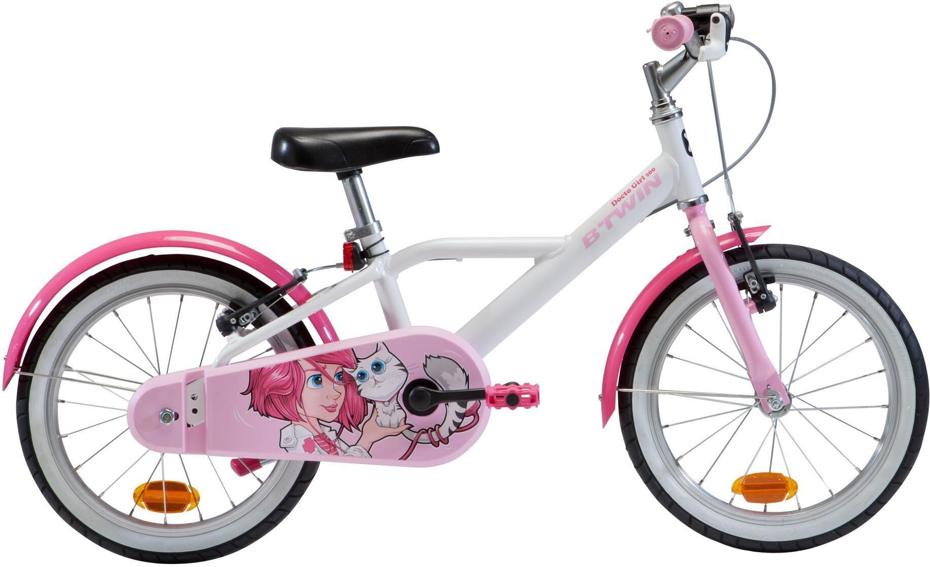 BTWIN Bici bambina 4,5-6 anni 500 DOCTO GIRL 16" BTWIN Bici bambina 4,5-6 anni 500 DOCTO GIRL 16"