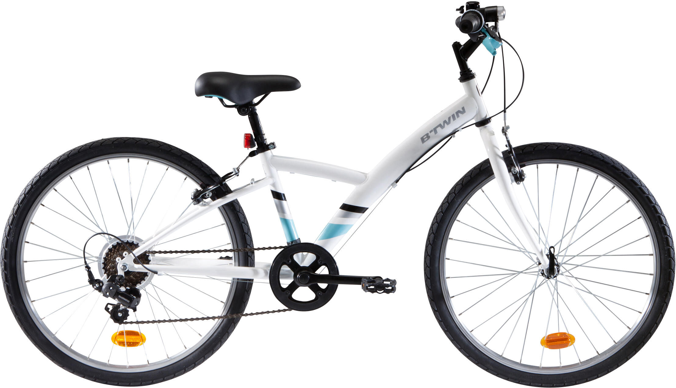 BTWIN Bici trekking bambino 9-12 anni ORIGINAL 100 24" BTWIN Bici trekking bambino 9-12 anni ORIGINAL 100 24"