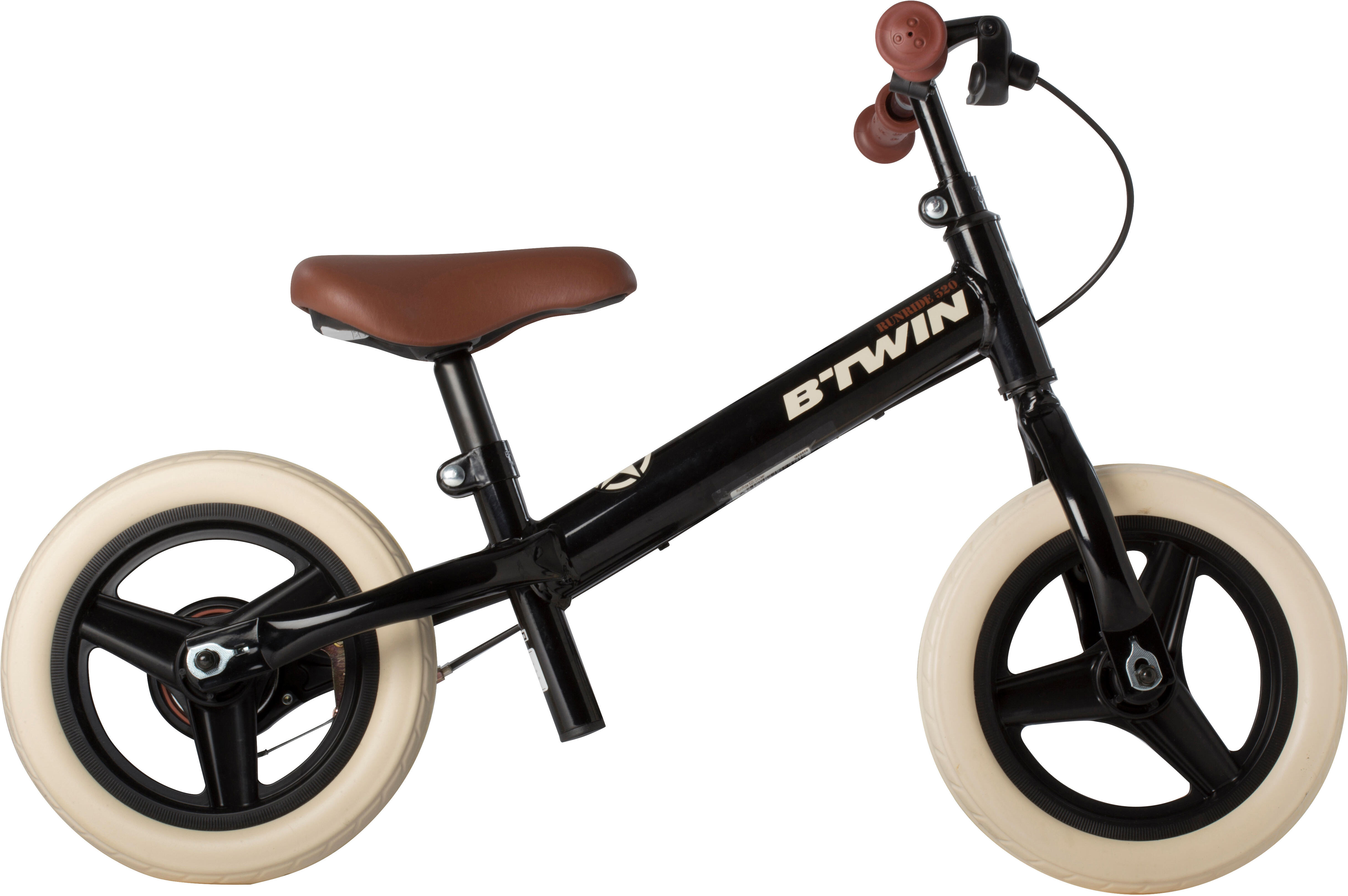 BTWIN Bici senza pedali bambino RUN RIDE 520 CRUISER nera 10" BTWIN Bici senza pedali bambino RUN RIDE 520 CRUISER nera 10"