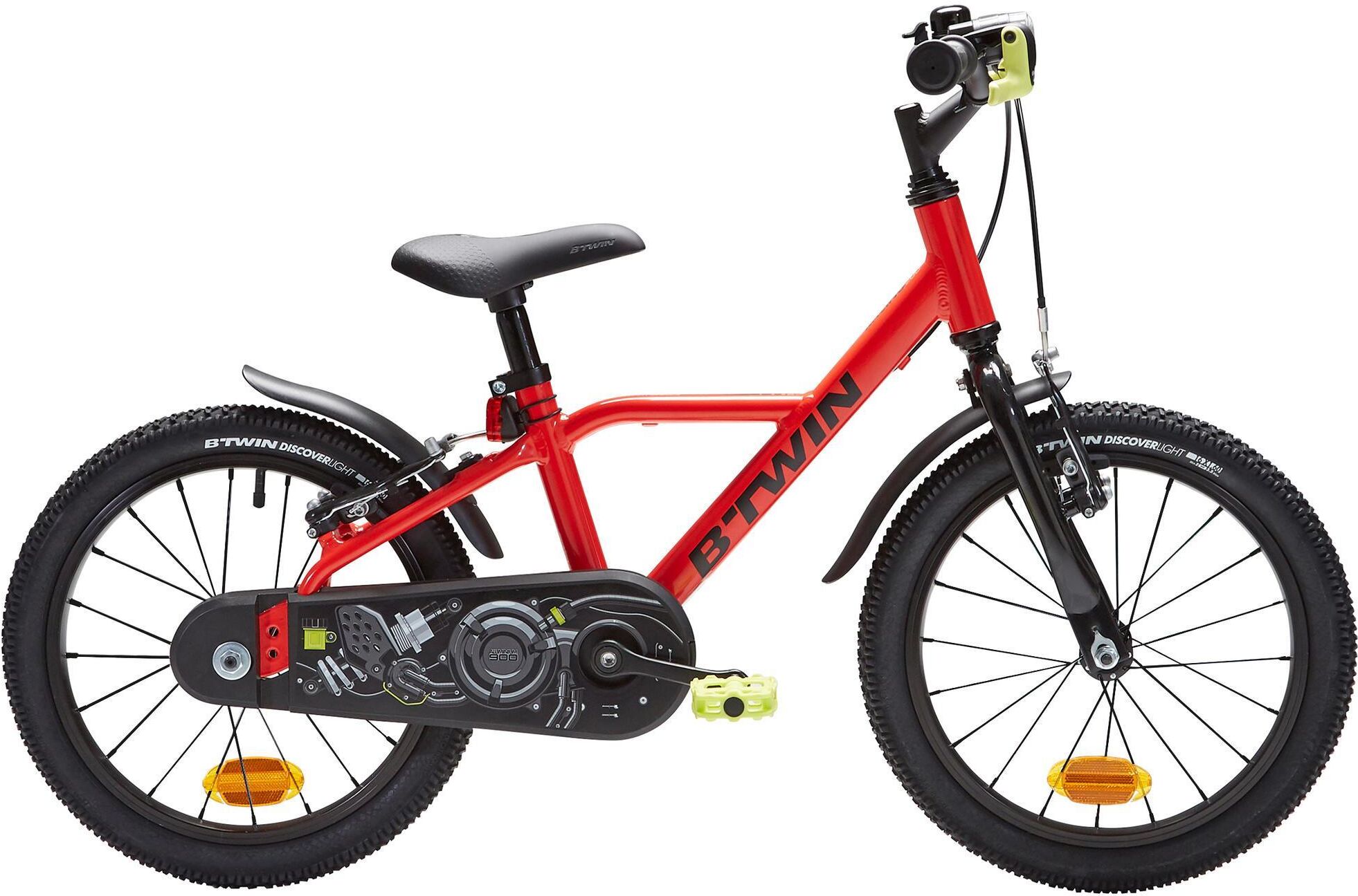 BTWIN Bici bambino 900 RACING rossa 16"