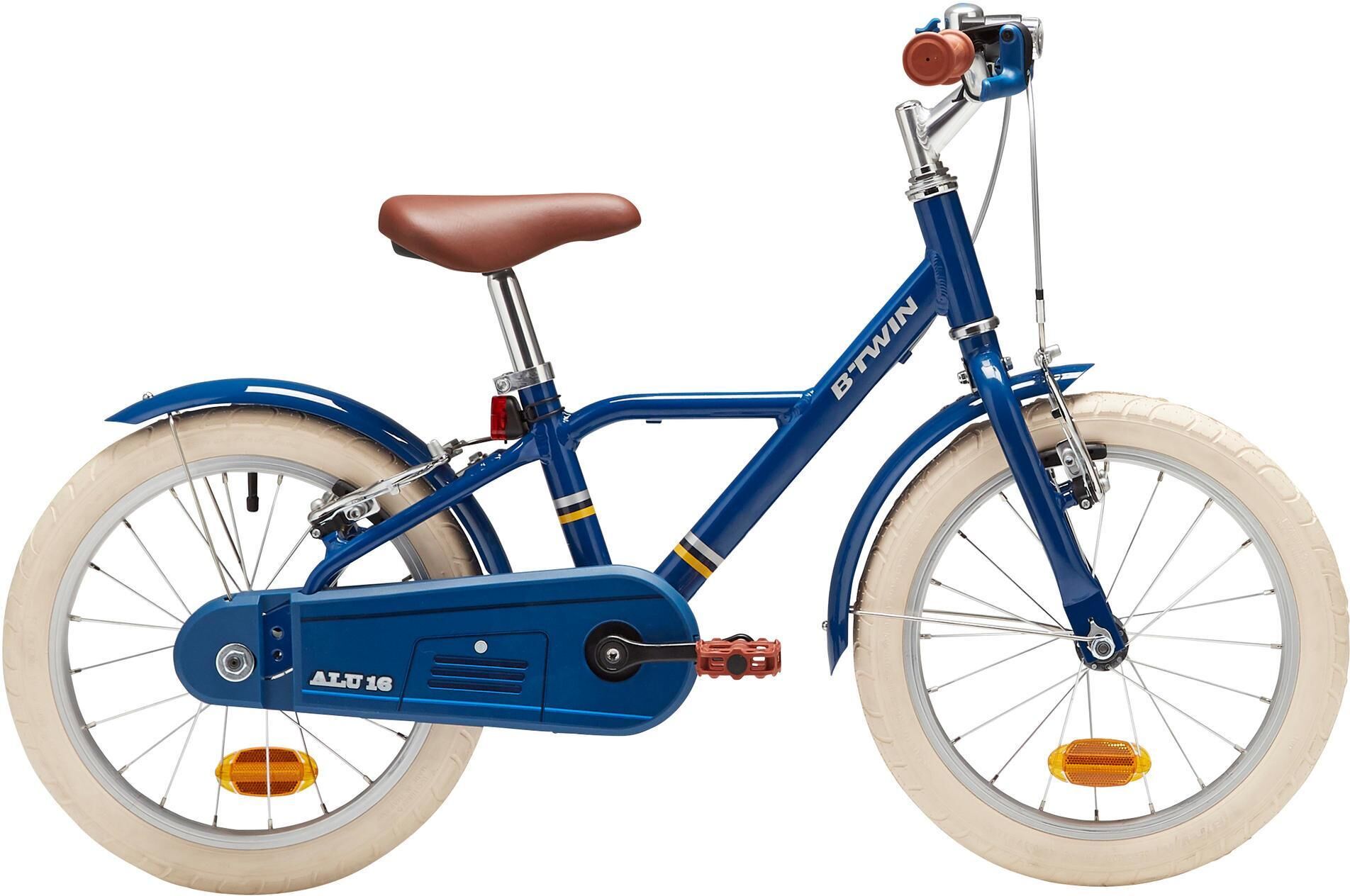 BTWIN Bici bambino 4-6 anni 900 CITY azzurra 16"