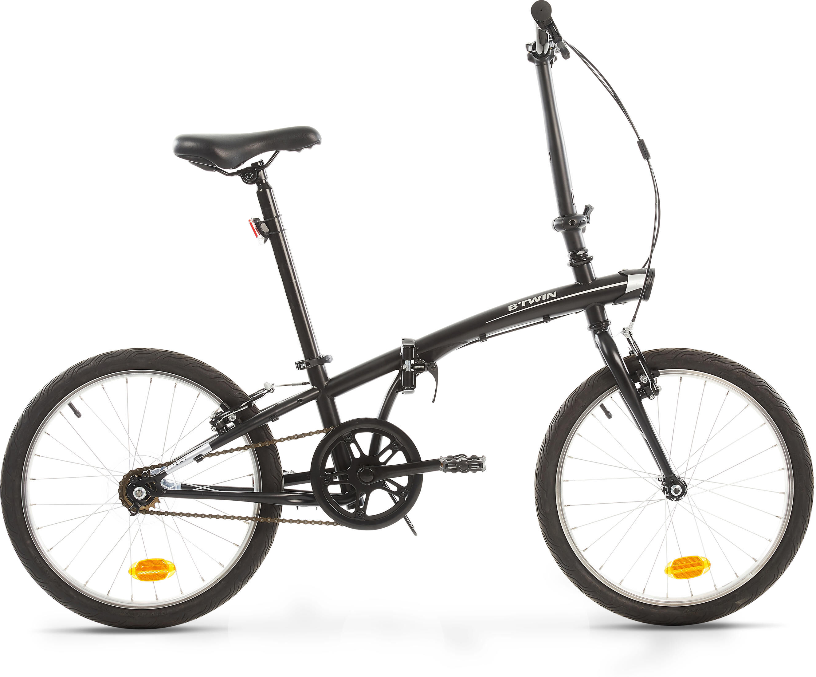 BTWIN Bici pieghevole TILT 100 nera BTWIN Bici pieghevole TILT 100 nera