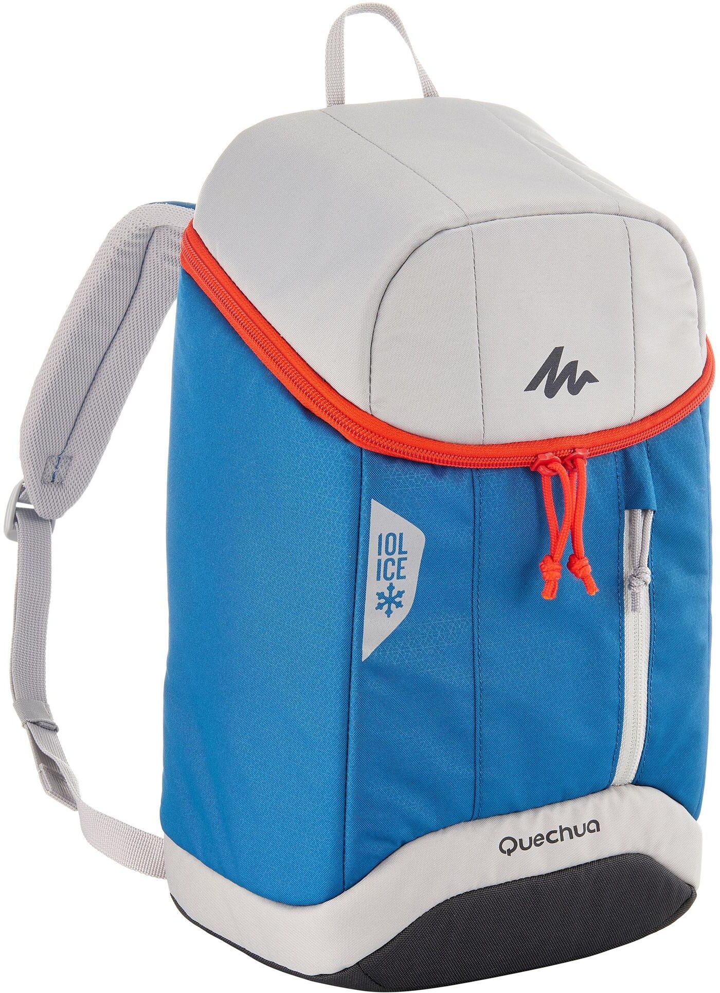 QUECHUA ZAINO TERMICO CAMPEGGIO ICE 10 LITRI BLU