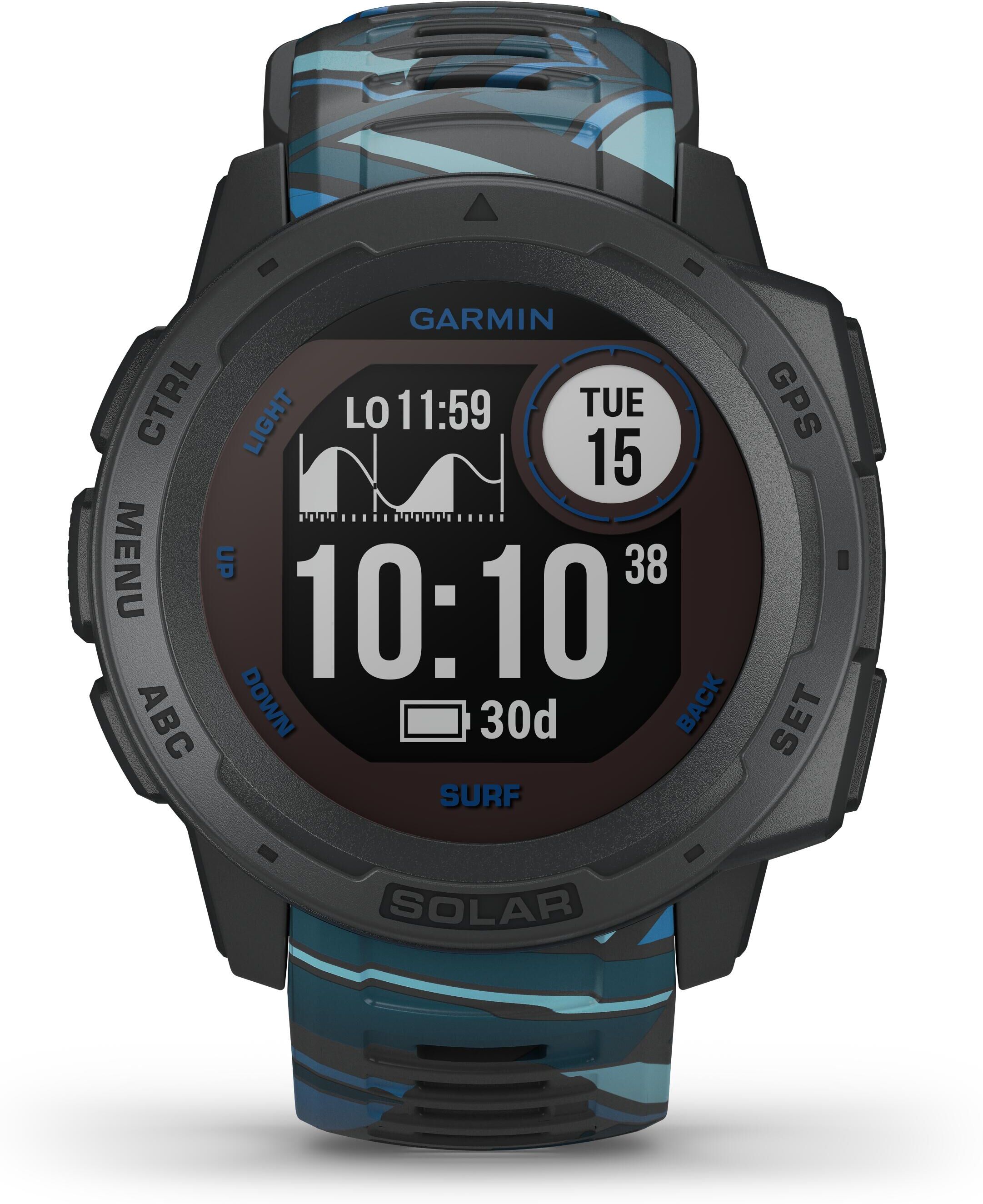 Garmin Orologio connesso windsurf INSTINCT SOLAR azzurro