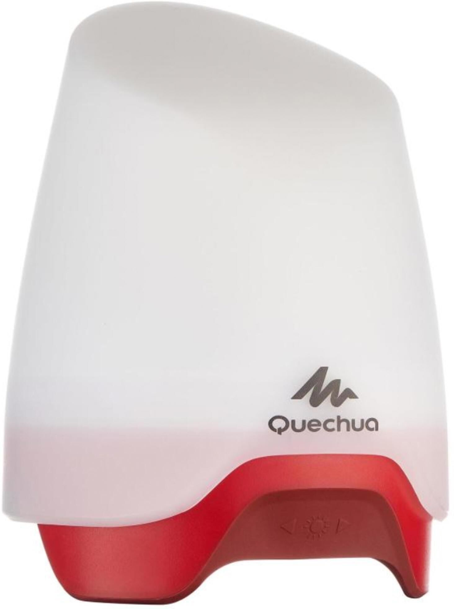 QUECHUA Decathlon - Lampada ricaricabile campeggio BL200 - 200 lumens rossa -