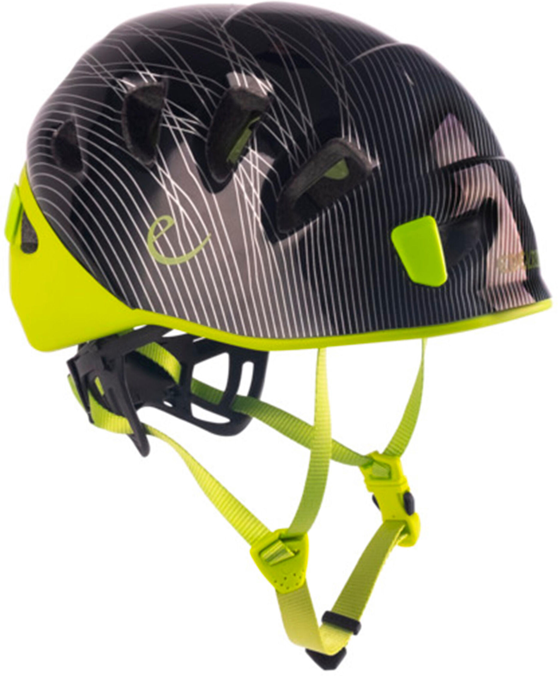 Edelrid Decathlon - Casco arrampicata e alpinismo SHIELD II nero e verde -