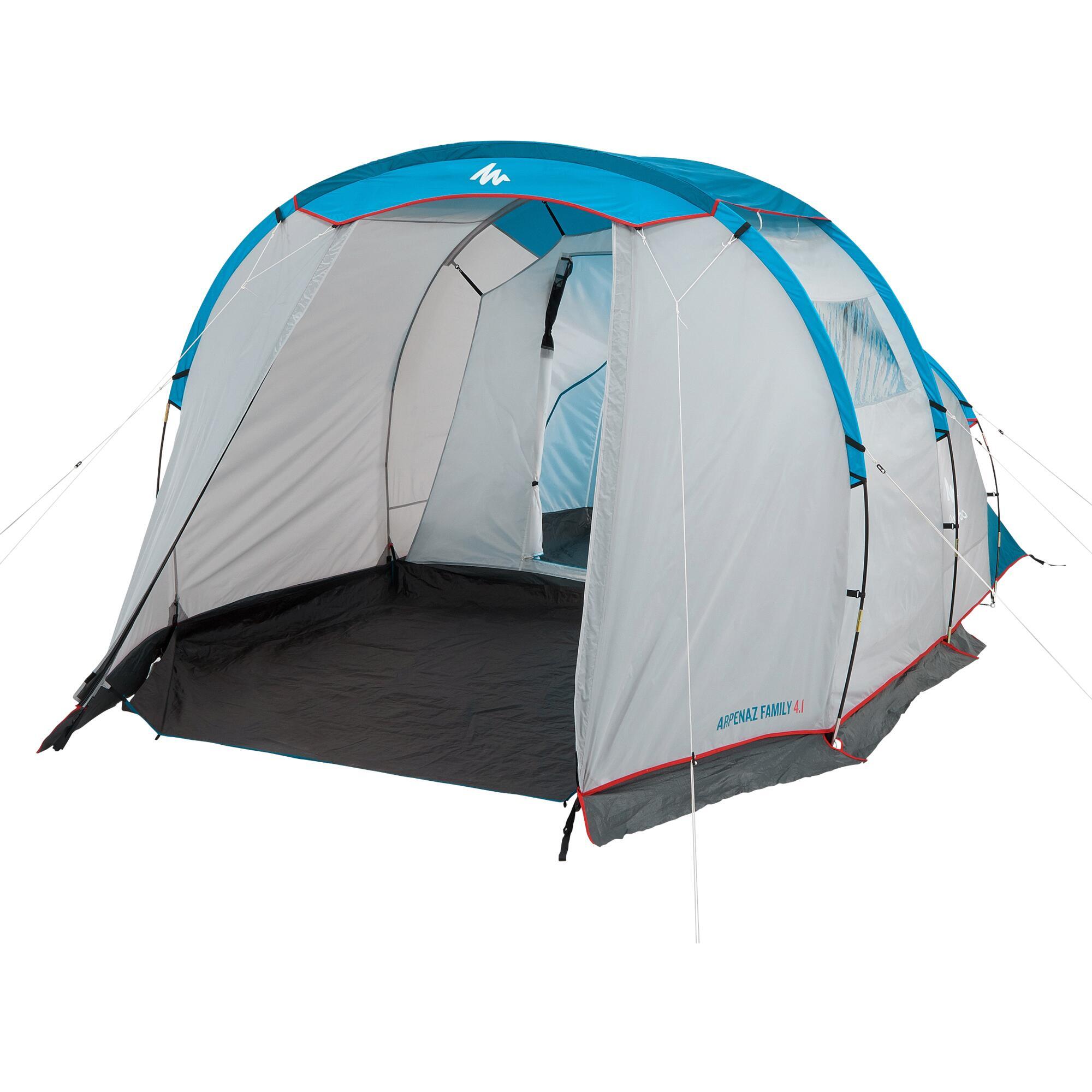 QUECHUA Tenda campeggio ARPENAZ 4.1 4 POSTI