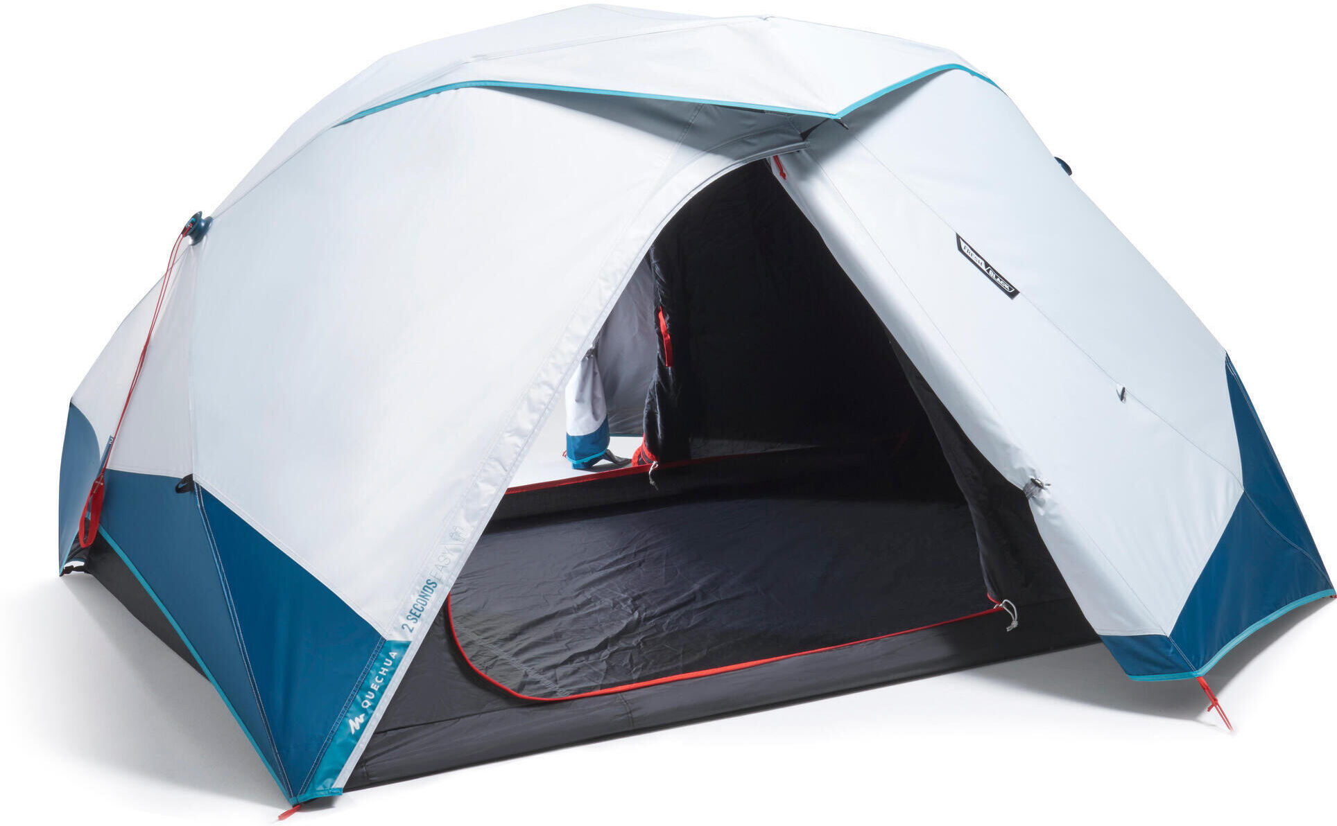 QUECHUA Tenda campeggio 2 SECONDS EASY FRESH&BLACK 2 posti