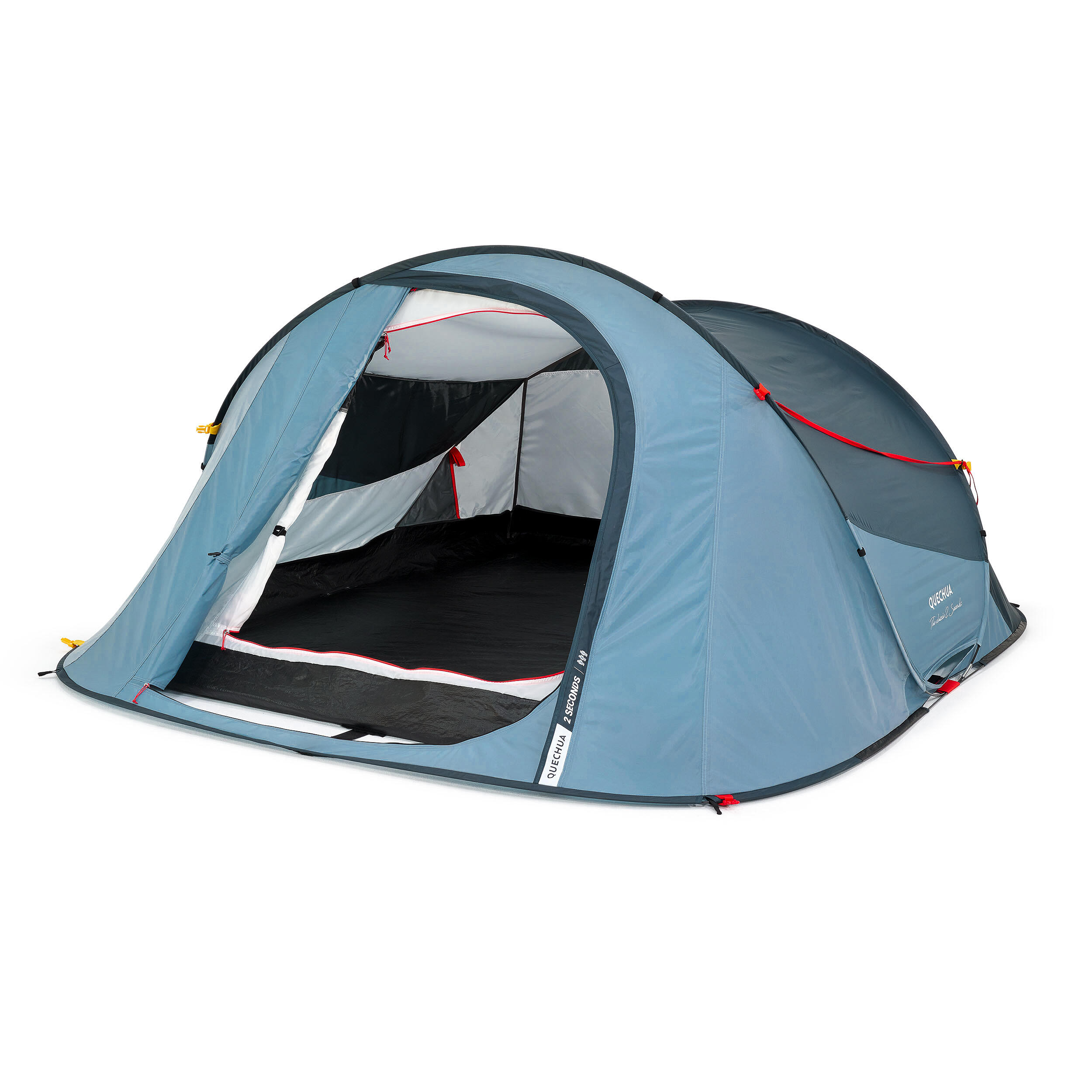 QUECHUA Tenda campeggio 2 SECONDS 3 blu 3 posti