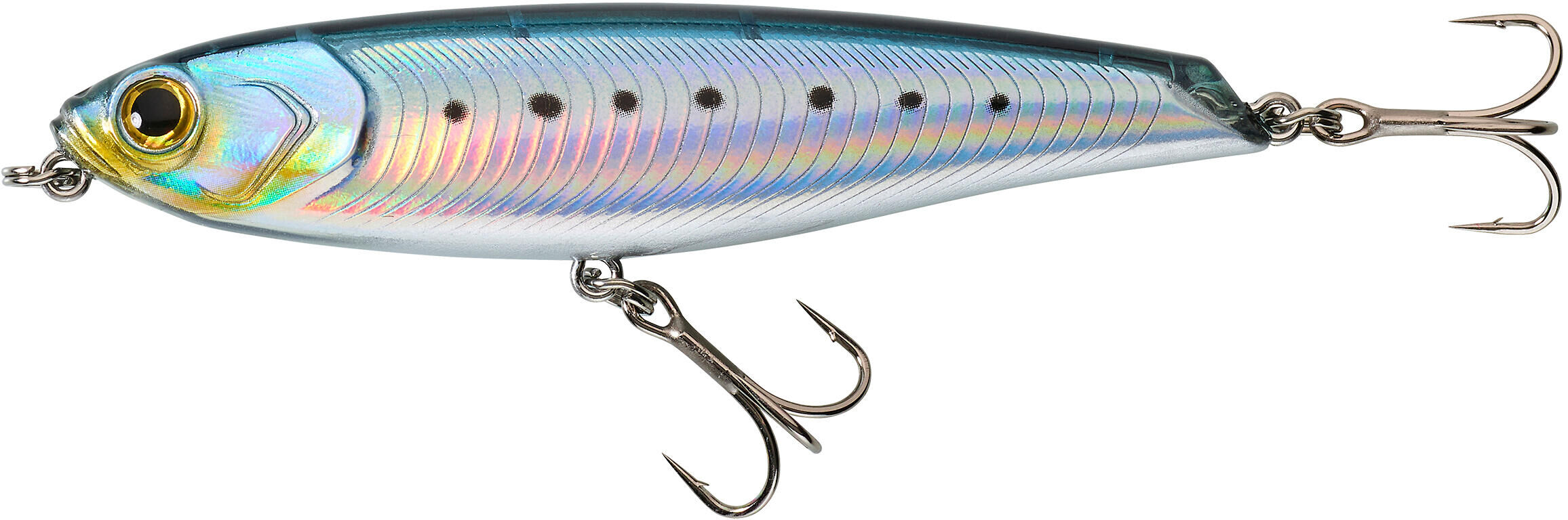 CAPERLAN Decathlon - Minnow pesca artificiali mare WIZDOM 95F Blu sardine -