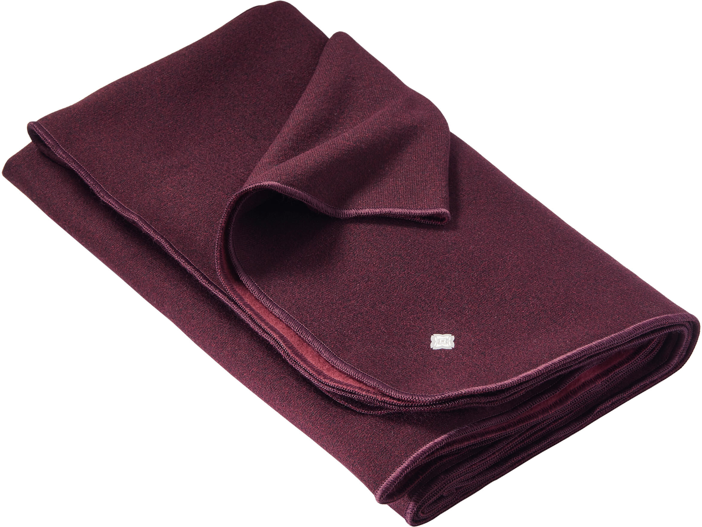 KIMJALY Coperta yoga bordeaux 180x80cm