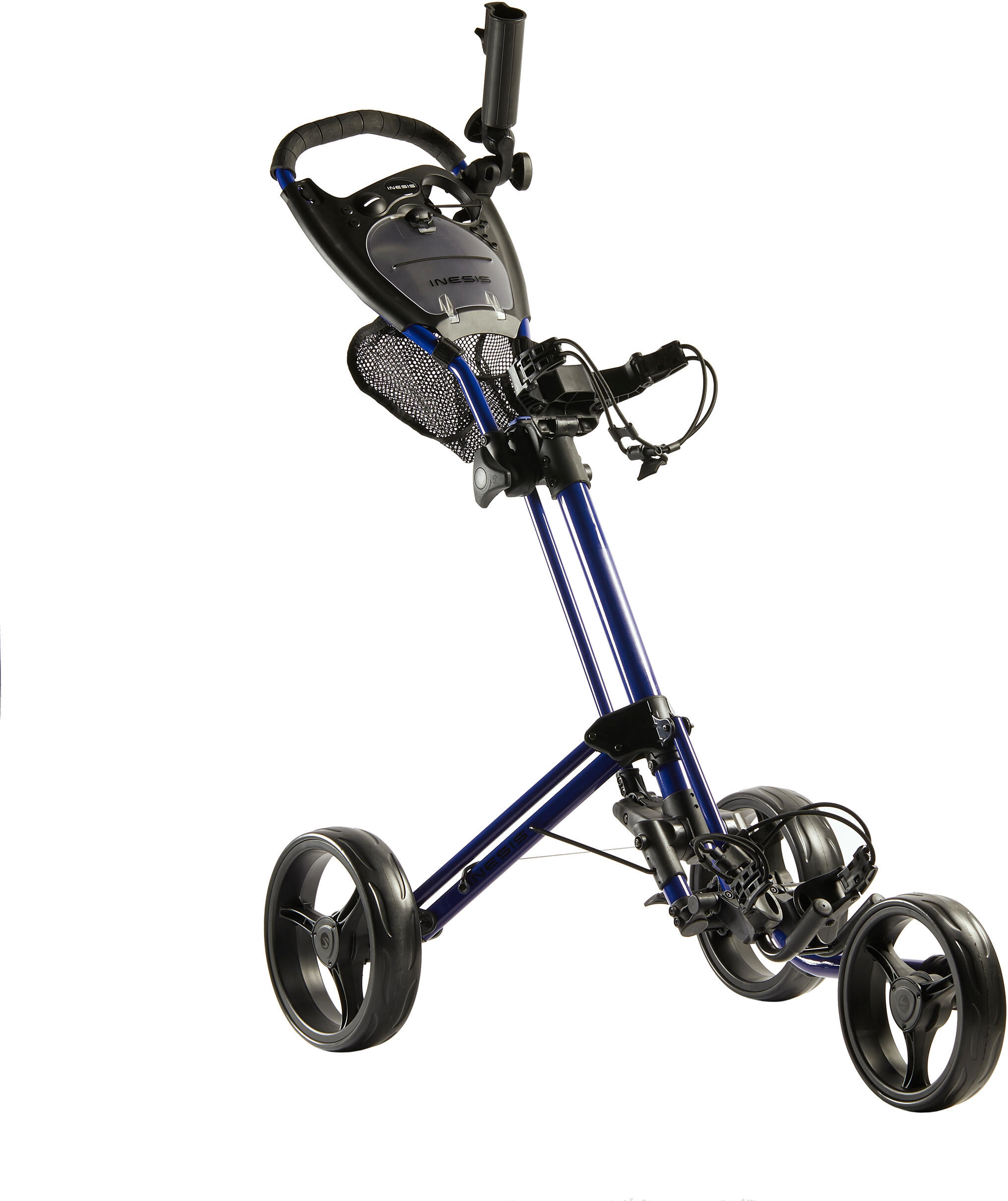 INESIS Carrello golf 3 ruote COMPACT azzurro INESIS Carrello golf 3 ruote COMPACT azzurro