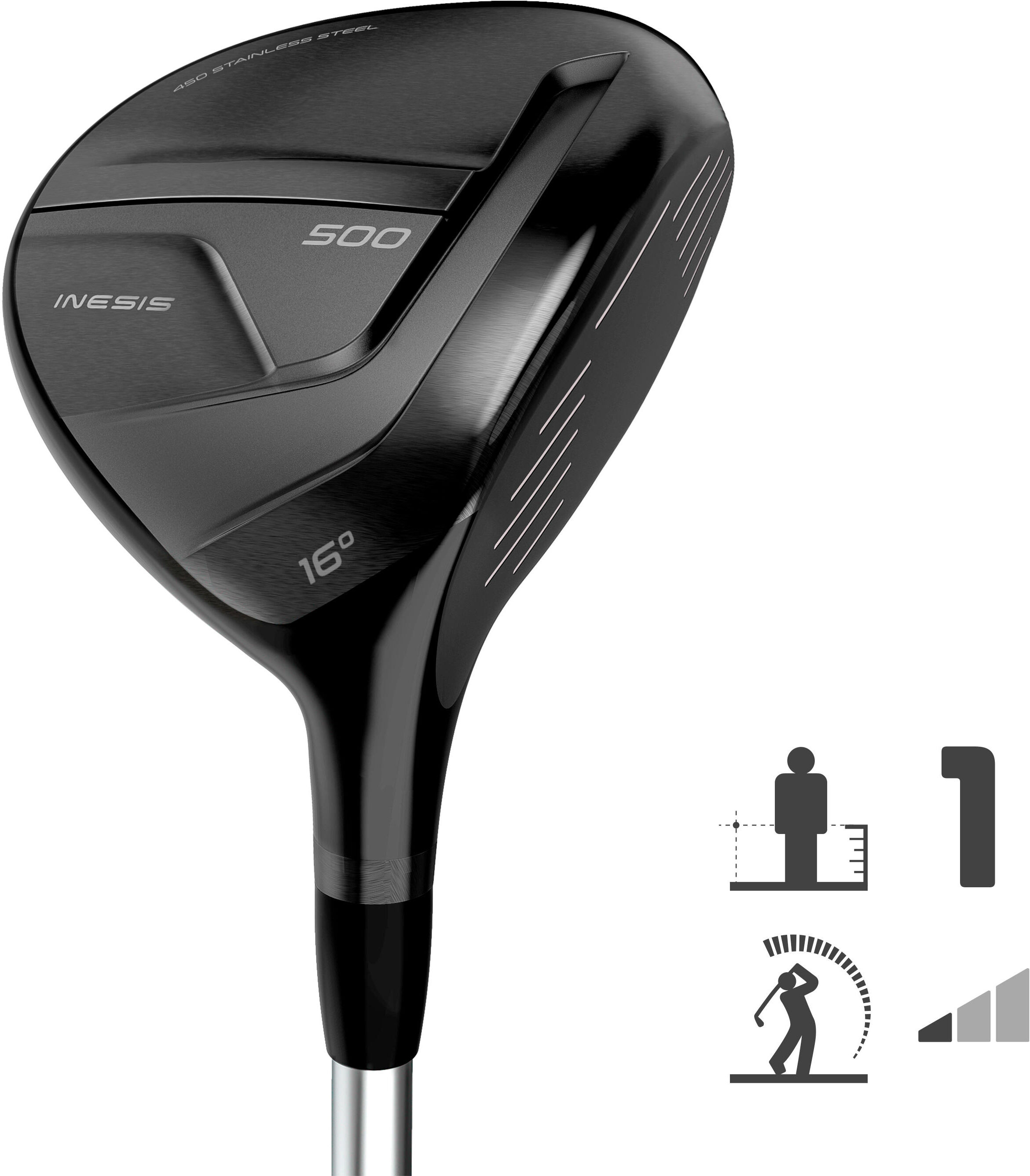 INESIS Legno 3 adulto destrorso 500 taglia 1 velocità lenta INESIS Legno 3 adulto destrorso 500 taglia 1 velocità lenta