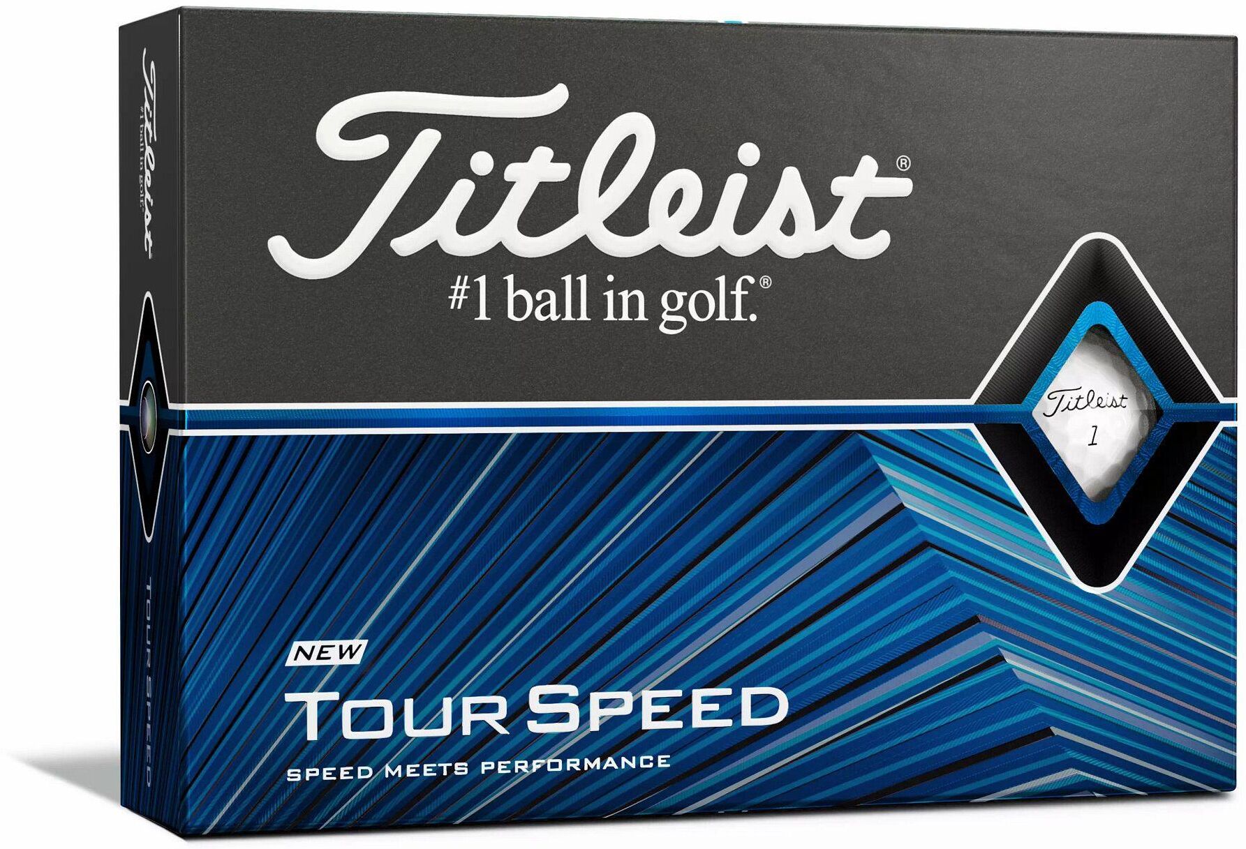 Titleist Pallina golf TOUR SPEED bianche x12 Titleist Pallina golf TOUR SPEED bianche x12