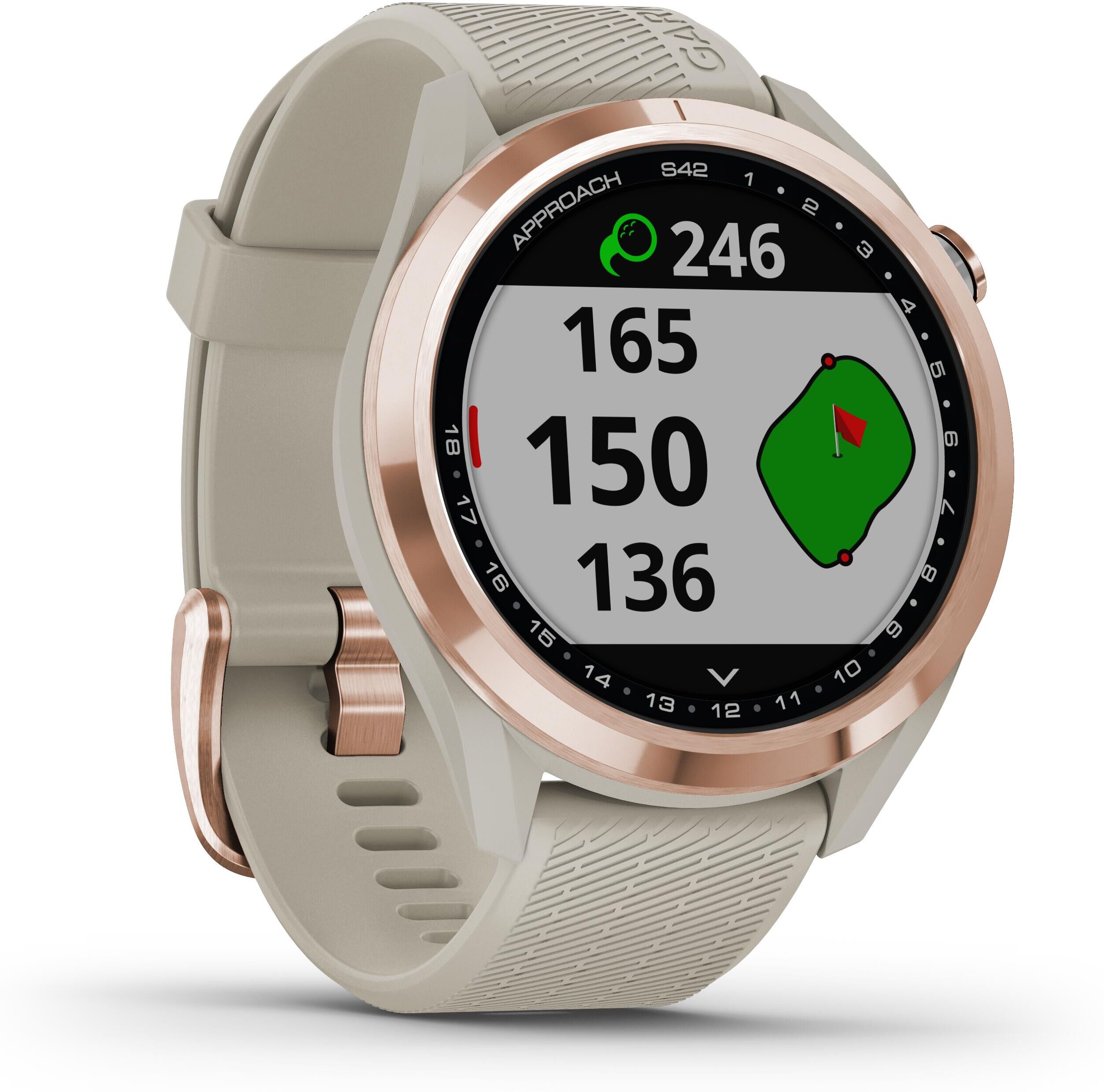 Garmin Orologio APPROACH S42 rosa-oro