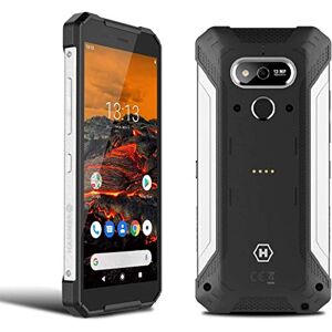 Hammer H Explorer, smartphone ruggedized, Resistenza IP69, display ips 5.7" hd + ips, 3 GB di ram, usb-c, nfc, Batteria da 5000 mAh, Fotocamera da 13MP, doppia sim. androide 10, 4G LTE, argento