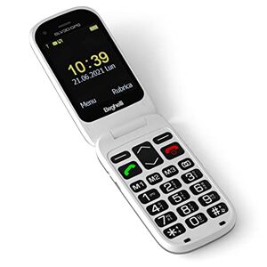 Beghelli Salvalavita Phone SLV30-GPS GSM con tasto SOS e braccialetto esclusivo (opzionale), griggio