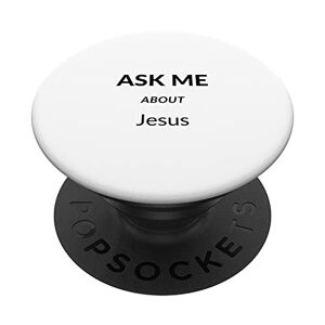 ASK Chiedetemi di Gesù PopSockets PopGrip Intercambiabile