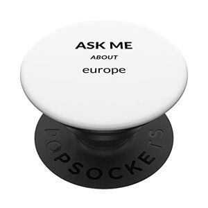 ASK chiedimi dell'Europa PopSockets PopGrip Intercambiabile