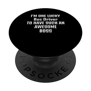 Boss Lucky guy_Boss citazione sarcastica divertente che dice per quella persona PopSockets PopGrip Intercambiabile