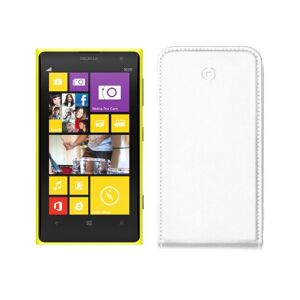 Celly Custodia con Flap Verticale per Nokia Lumia 1020, Bianco
