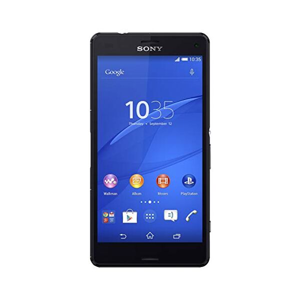 sony xperia z3 compact smartphone, display 4,6 pollici, hd-triluminos-display, 2,5 ghz-quad-core-processore, 20,7 mp fotocamera, android 4.4, nero [germania]