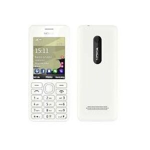 Nokia 206 2.4" 91g White - mobile phones (6.1 cm (2.4"), 320 x 240 pixels, LCD, 65536 colours, microSD (TransFlash), 64 MB)