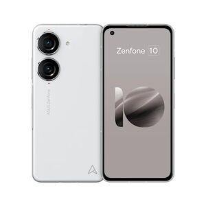 Asus Zenfone 10, EU Official, White, 256GB Storage and 8GB RAM, Compact Size 5,9 Inches, 50MP Gimbal Camera, Snapdragon 8 Gen 2