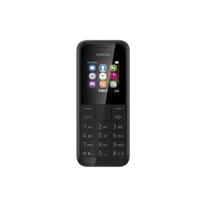 Nokia Telefono cellulare sbloccato Nokia 105, 2G (schermo da 1,45"/3,68 cm, 10 MB, micro SIM unica), colore: Nero