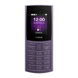Nokia 110 4G 2023 Telefono Cellulare Dual Sim, Display 1.8" a colori, Fotocamera, Purple [Italia]