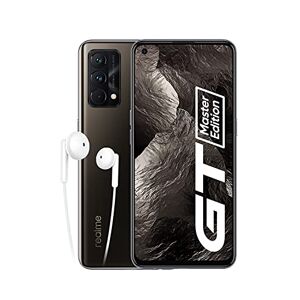 Realme GT Master Edition Smartphone, Qualcomm Snapdragon 778G 5G, Samsung AMOLED Fullscreen 120Hz, Ricarica SuperDart da 65W, Fotocamera principale da 64MP, Dual Sim, NFC, 8+256GB, Cosmos Black