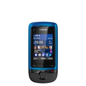 Nokia C2-05 Telefono Cellulare, Blu [Italia]