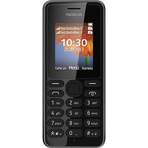Nokia 108 - Mobile Phone, Black