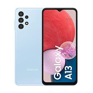 Samsung Galaxy A13 Smartphone Processore Dual + Exa Core, Display Infinity-V da 6.6¹ Android 12, 4GB RAM, 128GB Memoria interna espandibile² Batteria 5.000 mAh³ Light Blue [Versione italiana]