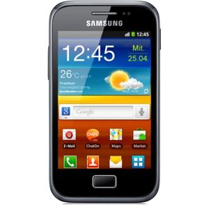 Samsung Galaxy Ace Plus S7500 Smartphone, Touchscreen, 5 Megapixel, Android 2.3 - Dark-blue