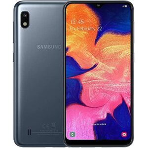 Samsung Galaxy A10 Smartphone, Display 6.2" HD+, 32 GB Espandibili, RAM 2 GB, Batteria 3400 mAh, 4G, Dual SIM, Android 9 Pie, [Versione Italiana], Black