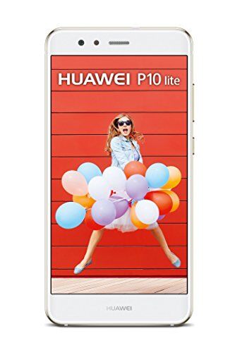Huawei P10 Lite Smartphone, 5.2" FHD, Memoria Interna da 32 GB, Kirin 658 Octa-core, 4 GB RAM, 4G, Android 7.0, Bianco
