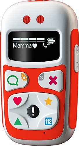 GIOMAX Baby Phone U10 Red Display OLED 1.1? Mediatek MT6252A GSM Dual band con GPS - Italia