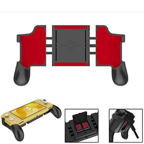 GEEMEE per Nintendo Switch Lite Supporto Interruttore Impugnatura AccessoriImpugnatura Retrattile Multifunzione Impugnatura Telescopica Custodia con Custodia di Gioco