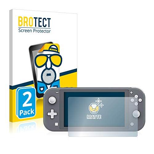 brotect Pellicola Protettiva Opaca Compatibile con Nintendo Switch Lite Pellicola Protettiva Anti-Riflesso (2 Pezzi)