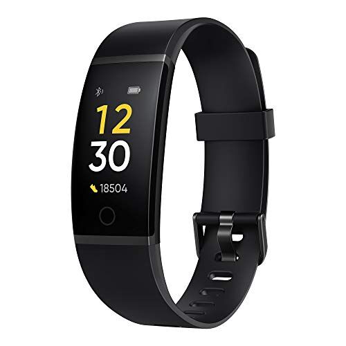 realme Band 1 Smartwatch, Fitness Tracker, Battito Cardiaco 24/7 e Sonno, Display 0.96", Nero (Black)