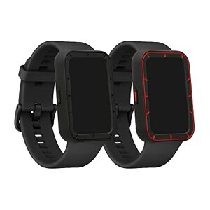 kwmobile 2x Protezione schermo compatibile con Huawei Watch Fit 2 - Custodia in silicone con rivestimento protettivo - senza Fitness Tracker
