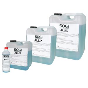 Detergente SOGI ALLIX per rimozione sporco, pulizia, sgrassaggio di acciaio inox e alluminio - da 1L a 25KG