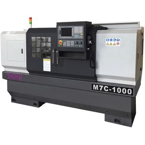 Tornio CNC a controllo SIEMENS 500 x 1000 SOGI M7C-1000 pb 82 mm