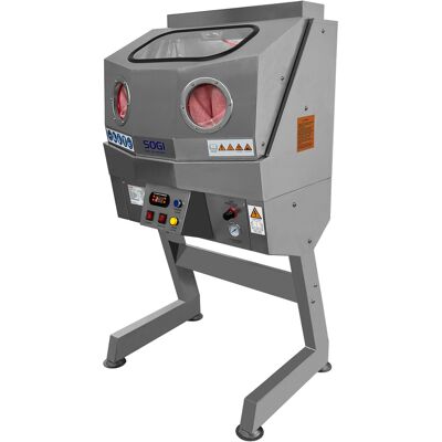 Vasca di lavaggio a pressione riscaldata SOGI LAV-61P - 750x480x580 mm - acciaio INOX AISI 304 - con accessori Vasca di lavaggio a pressione riscaldata SOGI LAV-61P - 750x480x580 mm - acciaio INOX AISI 304 - con accessori