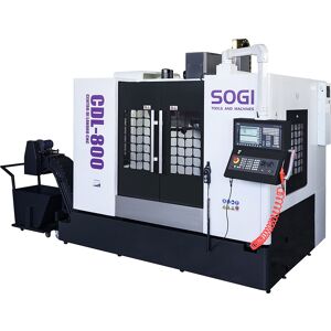 Centro di lavoro CNC verticale SOGI CDL-800 controllo numerico SIEMENS 828D - 4 assi - mandrino BT40